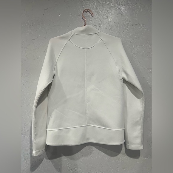 Lululemon White Zip Up Jacket 6 - Picture 2 of 6